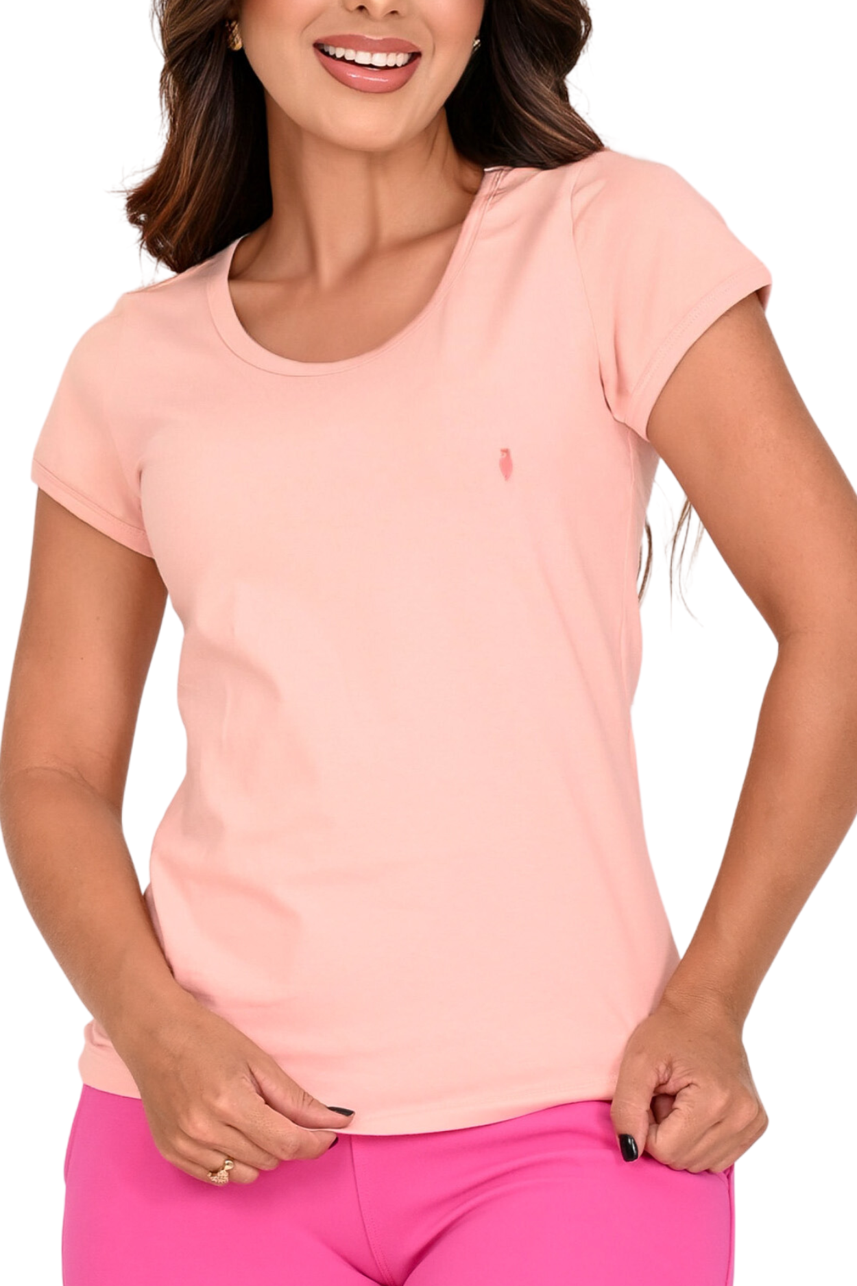 BABY LOOK- GOLA O- FIO EGPICIO-VARIAS CORES-PNG.