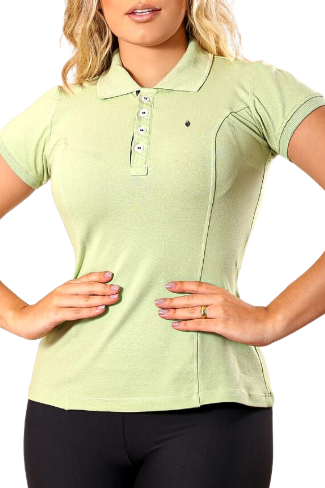 BABY LOOK GOLA POLO- VARIAS CORES-PNG.