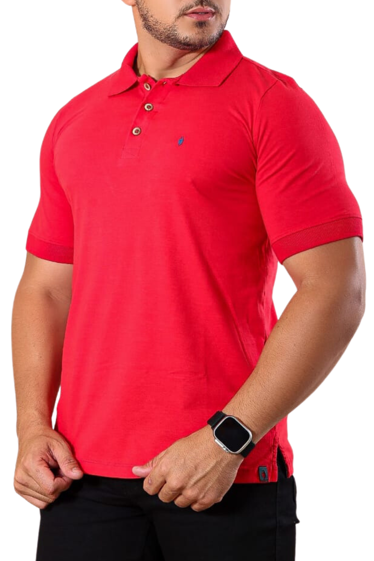 CAMISETA GOLA POLO- FIO 30.1- VARIAS CORES-PNG.